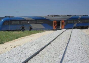 D&eacute;raillement d'un train assurant la liaison Dahmani - Tunis