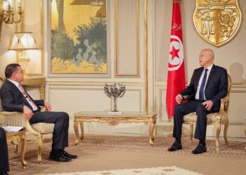 L'ouverture des fronti&egrave;res tuniso-libyennes au centre d'une rencontre entre Saied et Dbeibah