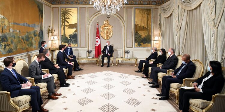 Tunisie : Kais Saied reçoit une délégation du Congrès américain