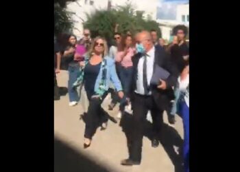 Samir Dilou hu&eacute; par des &eacute;tudiants de la facult&eacute; des sciences juridiques