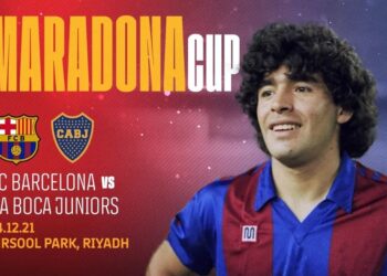 Un match FC Barcelone - Boca Juniors en hommage &agrave; Maradona