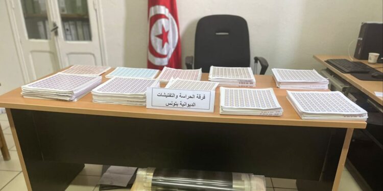Tunisie : 2 MD de timbres fiscaux falsifi&eacute;s saisis par la Douane