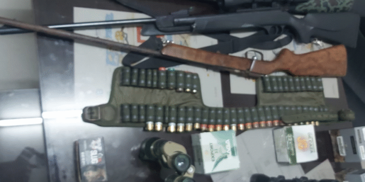 Des armes et des munitions saisies dans une maison à Nabeul