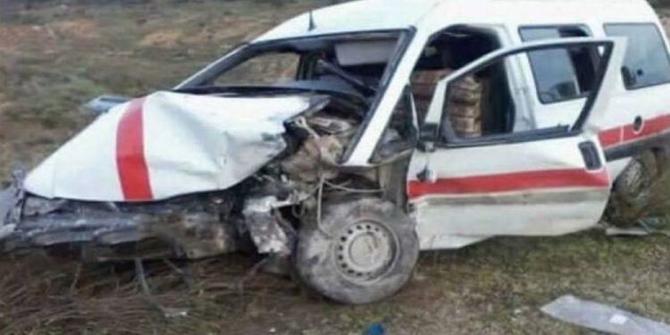 Béja : Cinq morts et plusieurs blessés dans un accident de la route