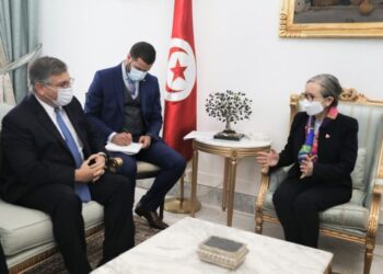 Re&ccedil;u par Najla Bouden, Donald Blome r&eacute;it&egrave;re la disposition des Etats-Unis &agrave; soutenir la Tunisie
