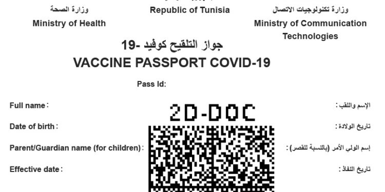 Tunisie : Le pass vaccinal obligatoire à partir de ce mercredi ! Comment l'obtenir ?