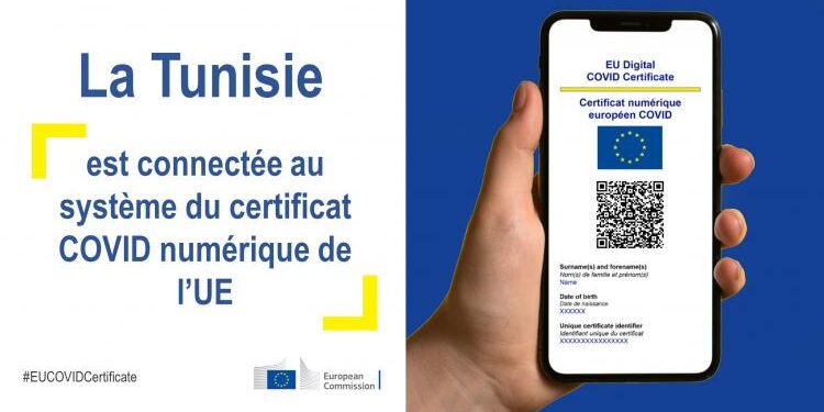Le pass vaccinal tunisien reconnu en Europe