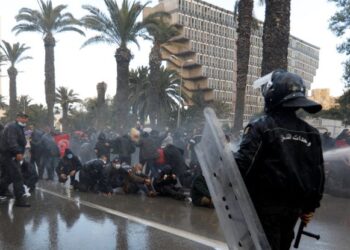 "Le manifestant est d&eacute;c&eacute;d&eacute; des suites d'une h&eacute;morragie c&eacute;r&eacute;brale", assure Ennahdha