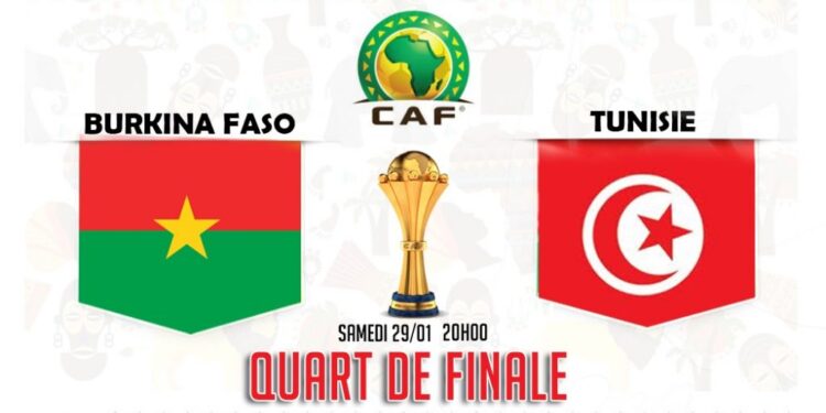 CAN 2021 | 1/4 de finale : Quelles chaînes retransmettent Tunisie – Burkina Faso ?