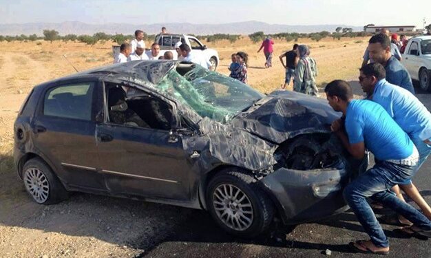 Le Kef : Quatre morts et trois blessés dans un accident de la route