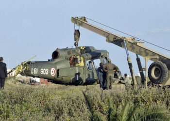 Tunisie : Crash d&rsquo;un h&eacute;licopt&egrave;re militaire &agrave; Bizerte, deux morts