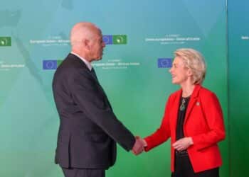A Bruxelles, le pr&eacute;sident Saied multiplie les rencontres