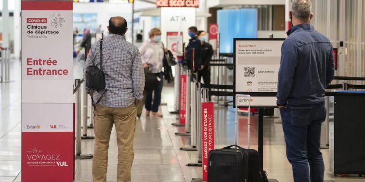 Le test PCR n'est plus exigé pour se rendre au Canada
