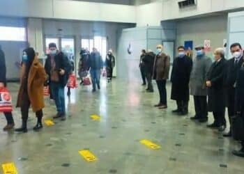 Les premiers rapatri&eacute;s d'Ukraine d&eacute;barquent &agrave; Tunis-Carthage