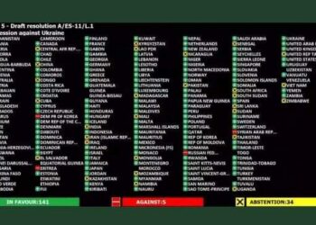 ONU : La Tunisie vote en faveur d'une r&eacute;solution d&eacute;non&ccedil;ant la guerre contre l'Ukraine