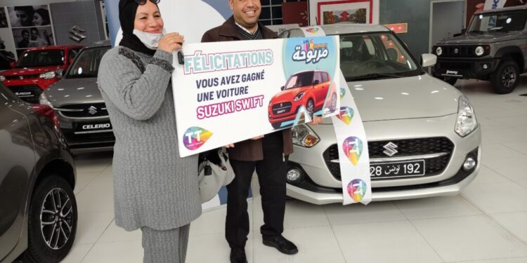 Tunisie Telecom : 420 mille dinars de cadeaux dont 3 voitures Suzuki