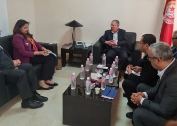 La sous-secr&eacute;taire d&rsquo;Etat US, Uzra Zeya au si&egrave;ge de l'UGTT