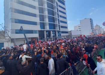 Le PDL en d&eacute;monstration de force &agrave; Tunis