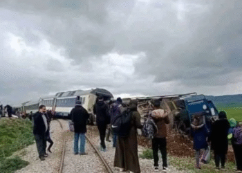 El Krib : Plusieurs bless&eacute;s suite au d&eacute;raillement d&rsquo;un train