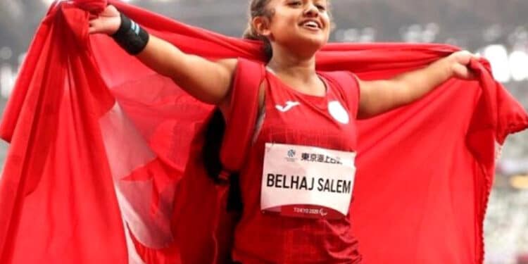 Para-athl&eacute;tisme : Nourh&egrave;ne Belhaj Salem m&eacute;daill&eacute;e d'or au meeting de Charjah