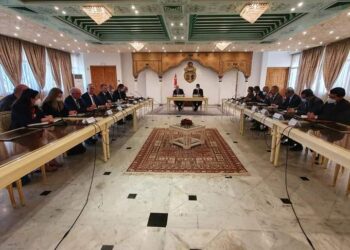 Tunisie : Othman Jerandi re&ccedil;oit les ambassadeurs du G7