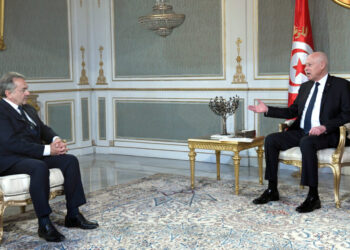 Tunisie : L'envoy&eacute; sp&eacute;cial de Macron, re&ccedil;u par le pr&eacute;sident Saied