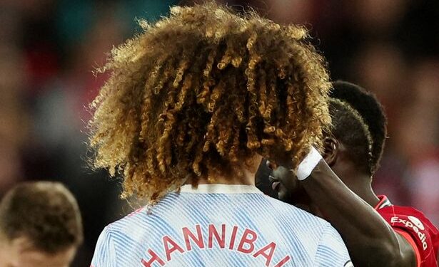 Une l&eacute;gende mancunienne fi&egrave;re de Hannibal Mejbri