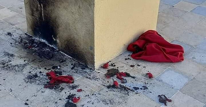 Le drapeau national brûlé dans une école à Kairouan !