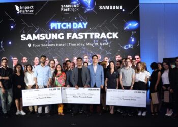 Les lauréats du programme Samsung FastTrack
