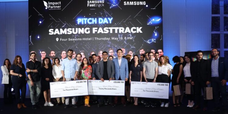 Les lauréats du programme Samsung FastTrack