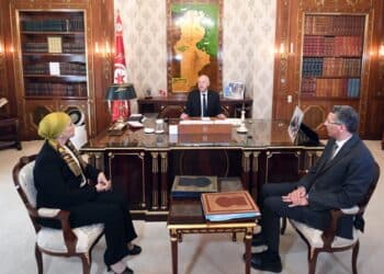 Tunisie : Kais Saied s'entretient avec Leila Jaffel et Taoufik Charfeddine
