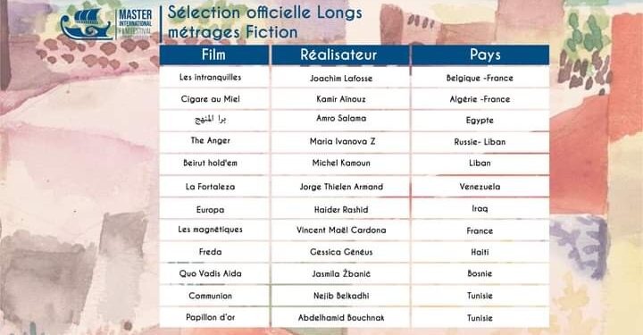 MIFF 2022 - Compétition Internationale des longs métrages de fiction "Galion d'Or"