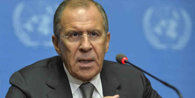 Sergueï Lavrov en visite en Algérie