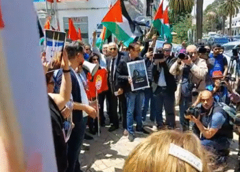 SNJT : Rassemblement suite &agrave; l'assassinat de Cherine Abou Akla