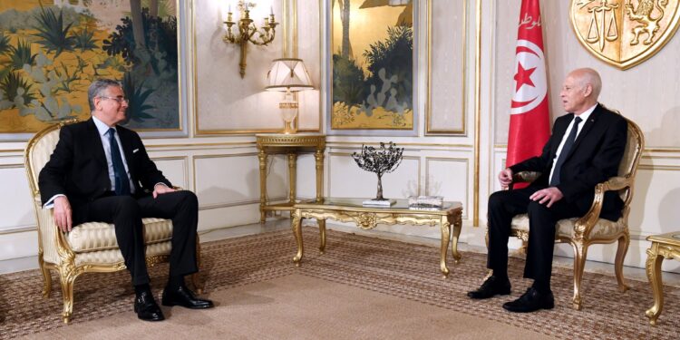 Tunisie - Banque Mondiale : Kais Saied s'entretient avec Ferid Belhaj