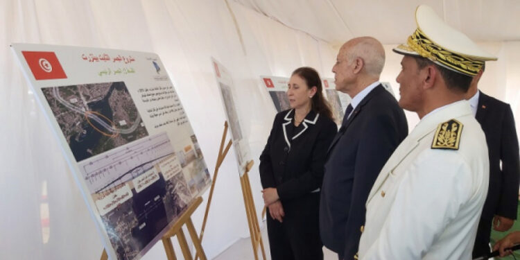 Nouveau pont de Bizerte : Kais Saïed donne le coup d’envoi des travaux