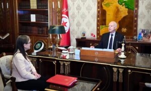 Entretien entre Kais Saied et Najla Bouden à propos du référendum