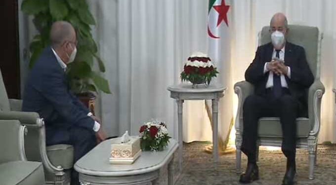 Le secrétaire général de l’UGTT reçu par le président algérien