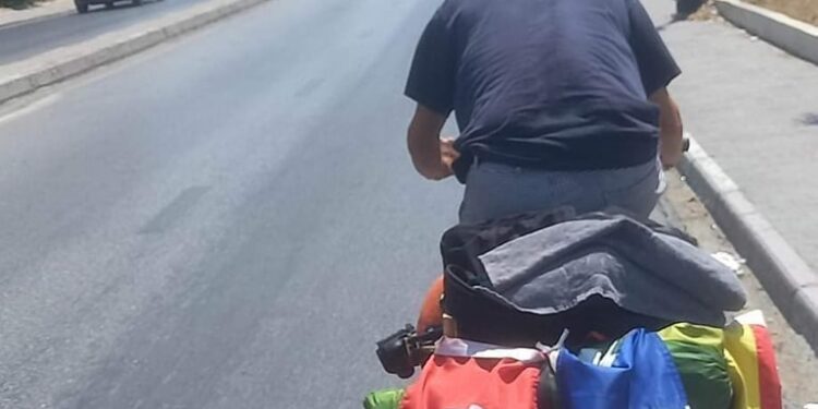 André Brehm parcourt 1200 km à vélo au profit du Village d'Enfants SOS Akouda