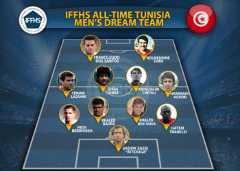 La dream team historique de la Tunisie selon l&rsquo;IFFHS