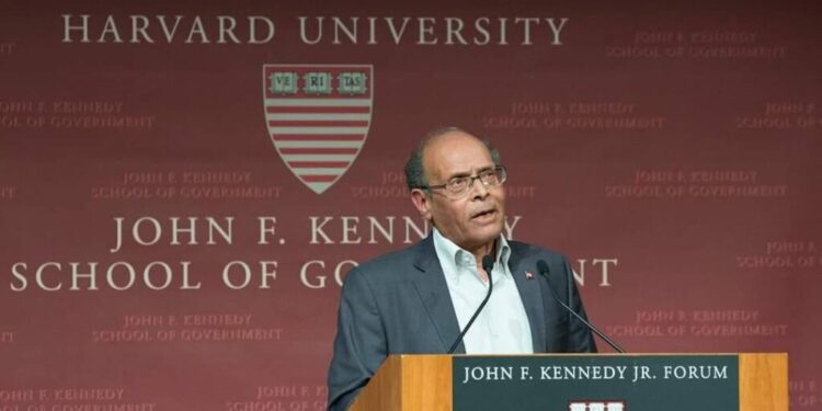 Moncef Marzouki à Harvard