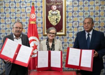 Réaction de Noureddine Taboubi après la signature d'un nouveau contrat social