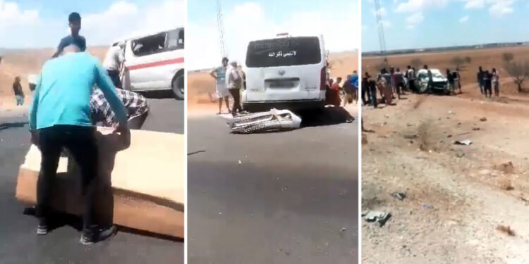 Tunisie : Deux morts et huit blessés dans un accident à Enfidha
