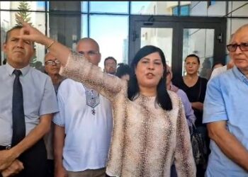 Tunisie : Abir Moussi de nouveau en sit-in