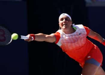 Ons Jabeur, exp&eacute;ditive, en finale de l'US Open