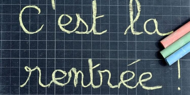 Rentrée scolaire : 2,3 millions d'élèves sur les bancs !