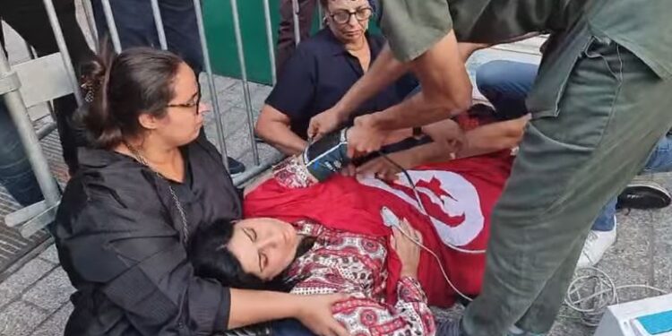 Abir Moussi hospitalisée : Le PDL accuse les forces de l'ordre !