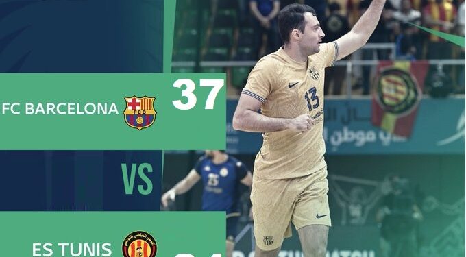 Super Globe / EST 24 - FC Barcelone 37 : la hierarchie respectée