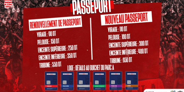 Passeport Club Africain saison 2022-2023