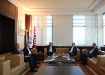 Réunion entre Samir Majoul et Noureddine Taboubi